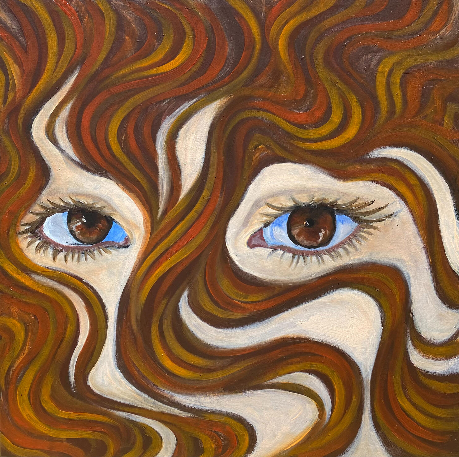 'Charisma' 24" x 24" Oil on Canvas